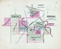 Norfolk, Burnett, Nebraska State Atlas 1885